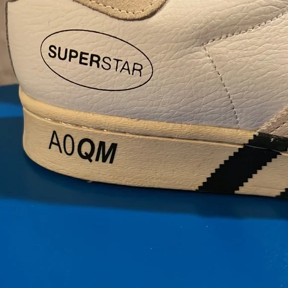 Adidas Superstar AOQM Shoes Sneakers new GX6025 shell toes Men’s Size 12